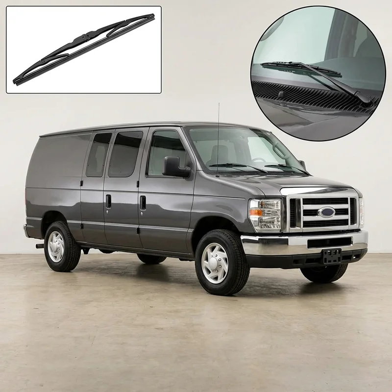 Passenger Side Wiper Blade for Ford E-150 Econoline (1975 - 2008) - 1